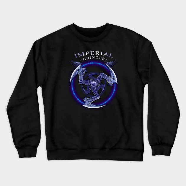 IMPERIAL GRINDER Crewneck Sweatshirt by ADAMLAWLESS